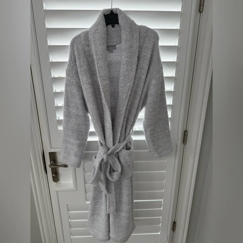 BAREFOOT DREAMS NEW Gender Inclusive CozyChic Robe Size Small(1)